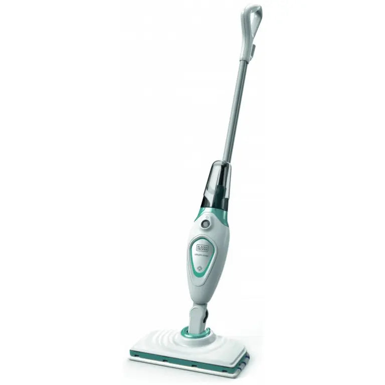 Black+Decker Steam Mop Cleaner, 1300 Watt, White - FSM1605 Black+Decker Steam Mop Cleaner, 1300 Watt, White - FSM1605